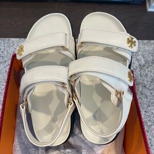 Tory Burch Dad Sandals.